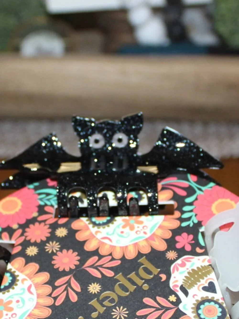 NWT Piper -K Glow in the Dark Halloween Hair clips FUN!!